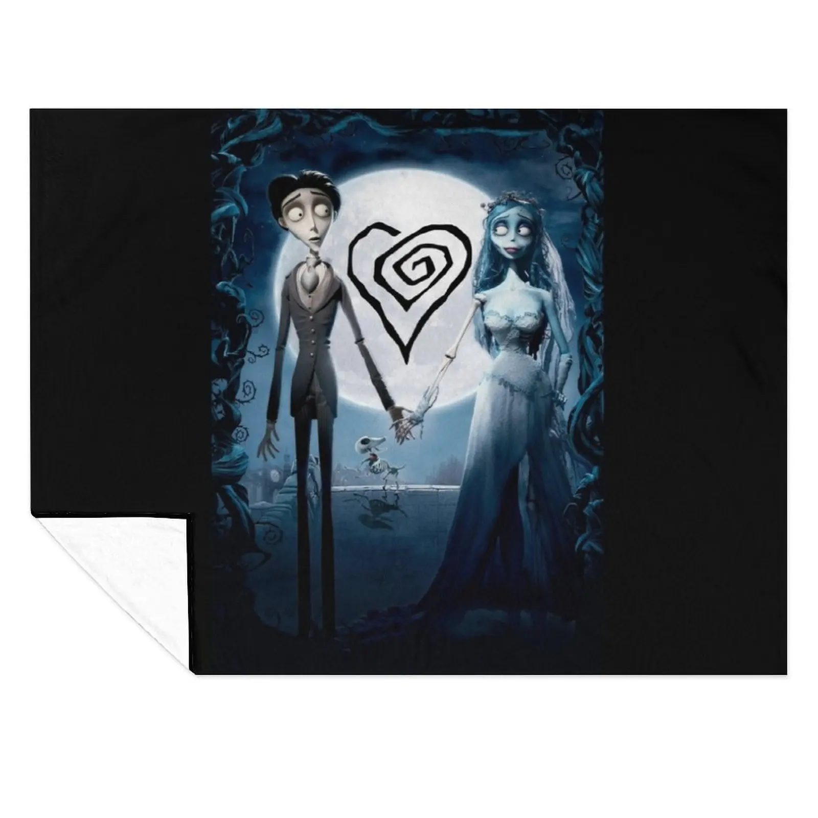 

Corpse wedding in gothic fantasy. Throw Blanket Loose Single Thins Blankets