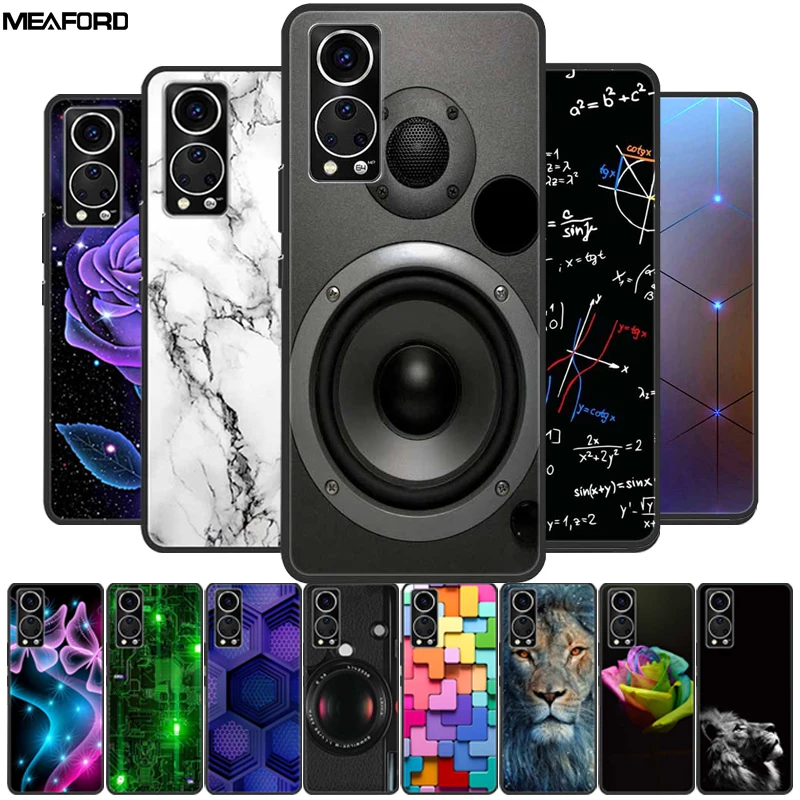 Для ZTE Axon 30 5G Чехол Axon30 Ultra Fashion Мягкий силиконовый чехол из ТПУ для ZTE Axon 30 Ultra Pro 5G Чехол-бампер Axon30 30Pro