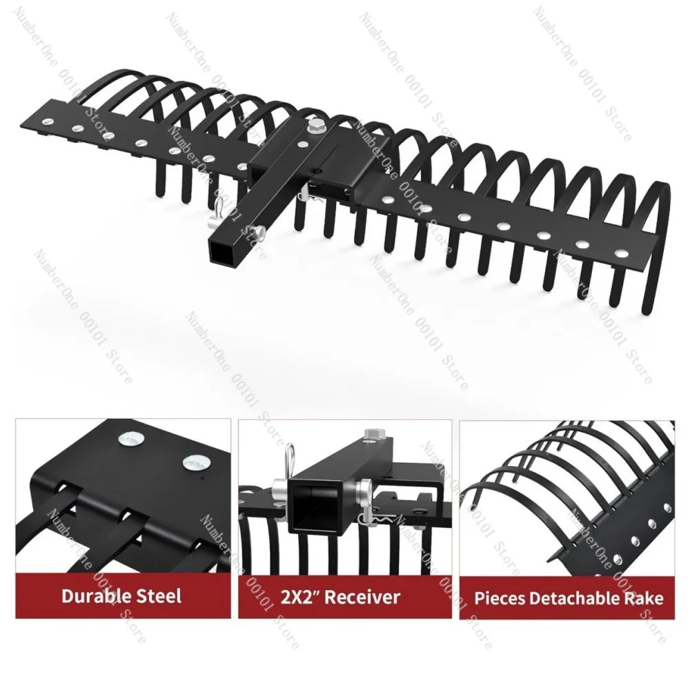 Factory Price Multifunctional All-Purpose Aluminum Landscape Rake Floating Weed Removal Tool Lawn Mowers ATV/UTV Condition New