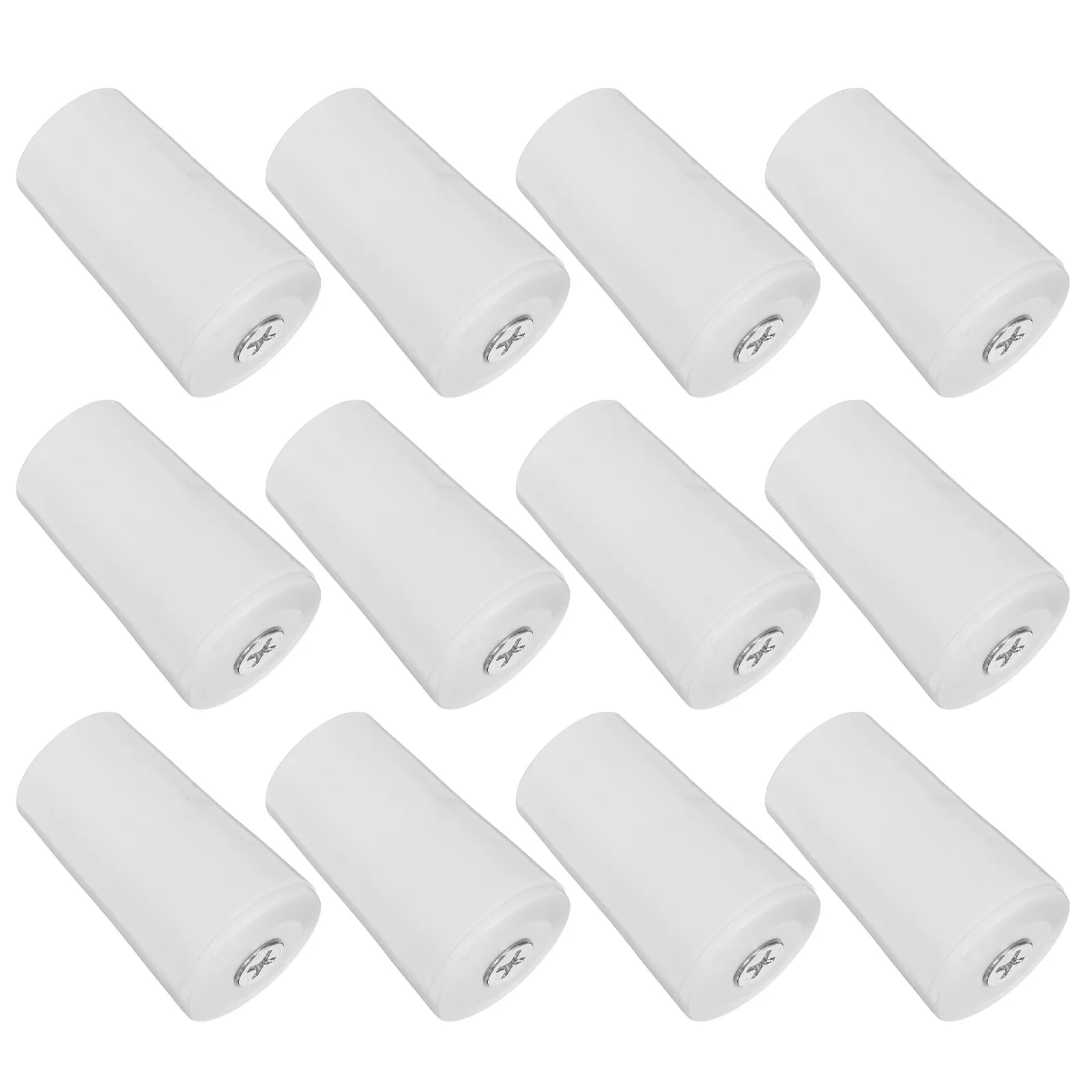 12 pcs Curtain Rod Window Halloween Christmas New Year Cap Plug Hardware Kit Accessory Kit Household Decorative Interior Roller