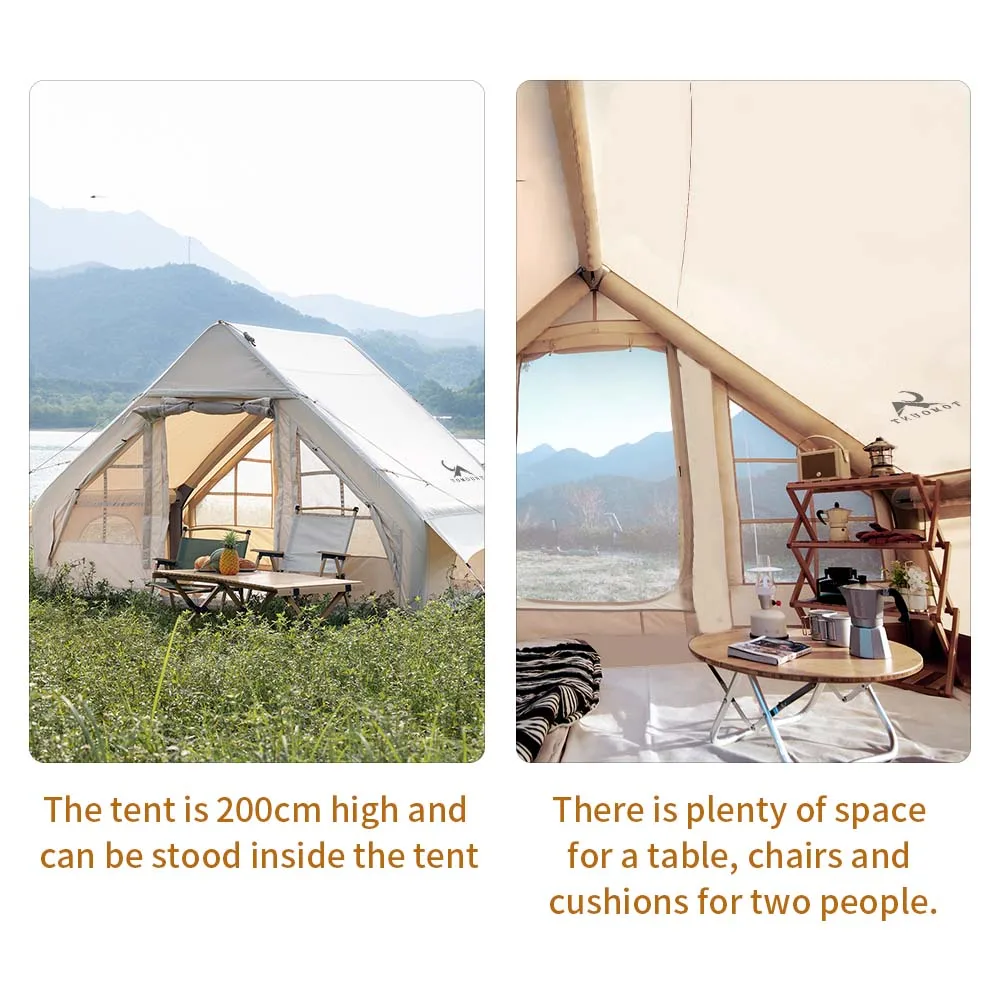 

Надувная палатка Tomount для глэмпинга на открытом воздухе, автоматическая, складная, портативная, для кемпинга