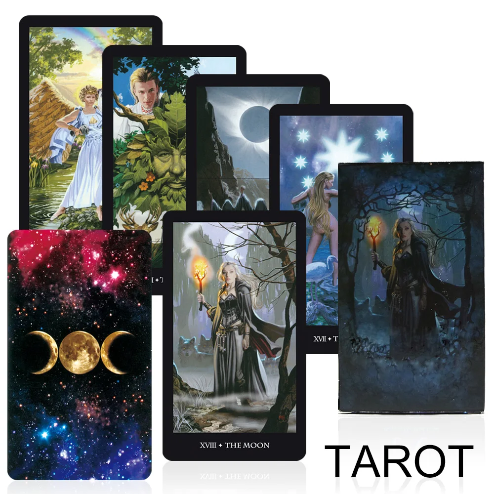 Goddess Divination TAROT  Games.Tarot Cards For Beginners With Guid.New Witches 2021 Tarot  .Oracle Cards Cards Game Board Game