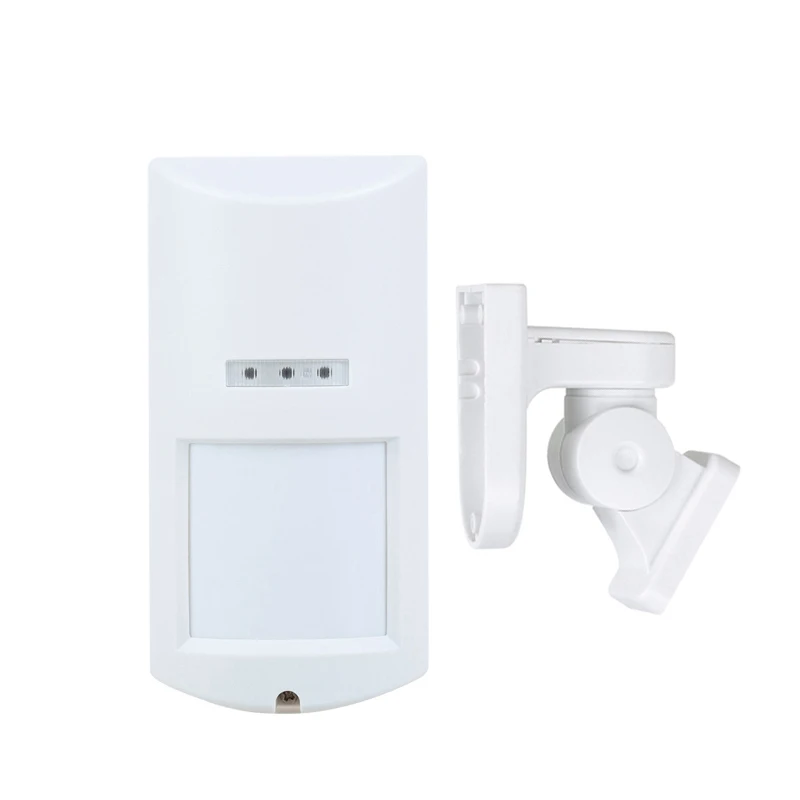 

Outdoor Wireless PIR Motion Sensor, 433MHz EV1527 Pet Immune up to 20kg, High/Low Sensitivity Adjustable, 12m Detection Range