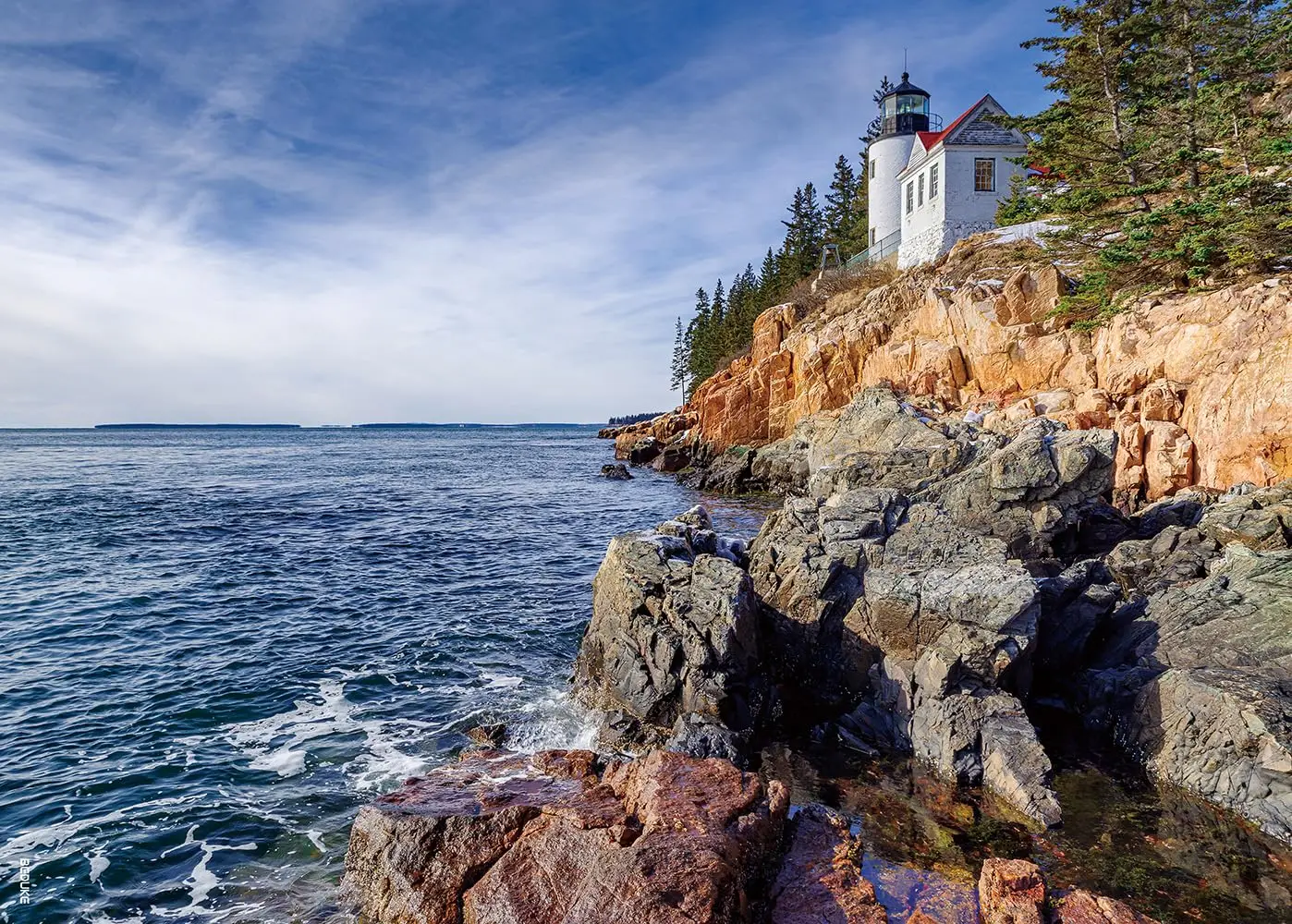 

Пазлы для взрослых 150/300/500/1000 деталей Acadia National Park Seaside Пазл для взрослых Семейная игра Подарок на день рождения