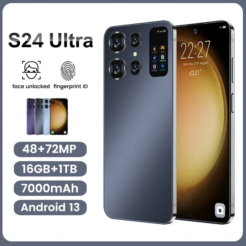 

Смартфон S24 Ultra на Android, 16 ГБ + 1 ТБ, 7,0 дюйма