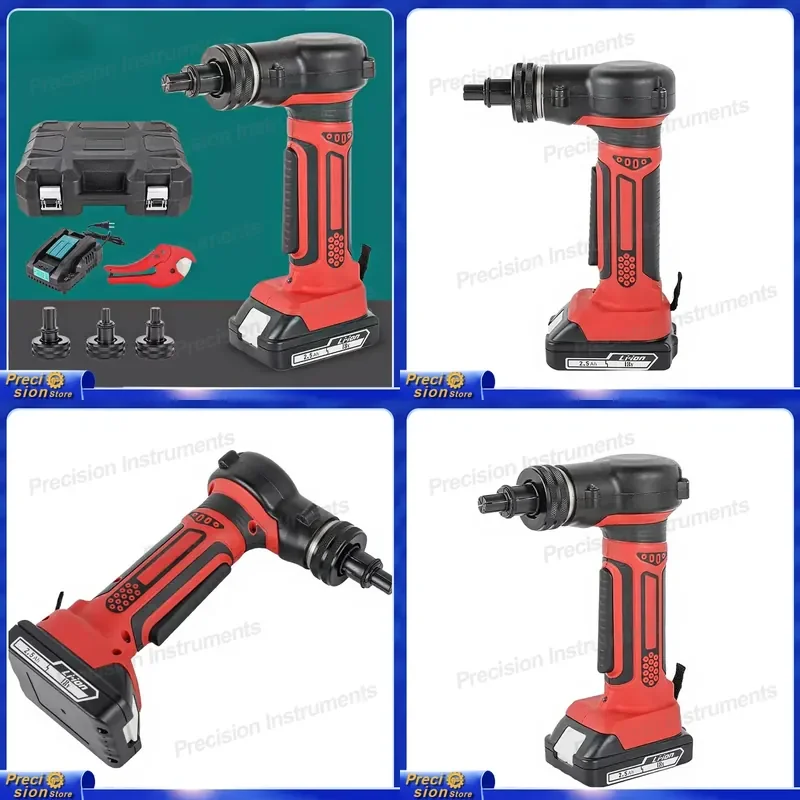 For Pipe Expander Lithium Battery Copper Tube Expanding Tool HVAC Refrigeration Maintenance Reaming Tool 16-32mm