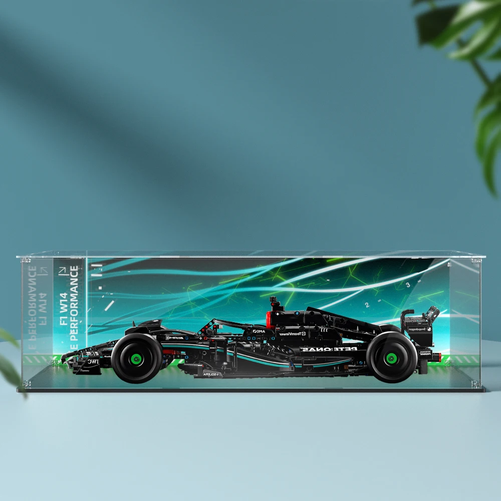 

Transparent acrylic storage display box LEGO 42171 Mercedes sports car building block dust-proof protective box 62x30x20cm