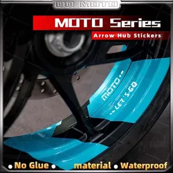 Motorcycle Wheel Sticker Rim Arrow Decal Hub Accessories For 150NK 250NK 250SR 450NK 450SR 450 SR 650NK 800nk