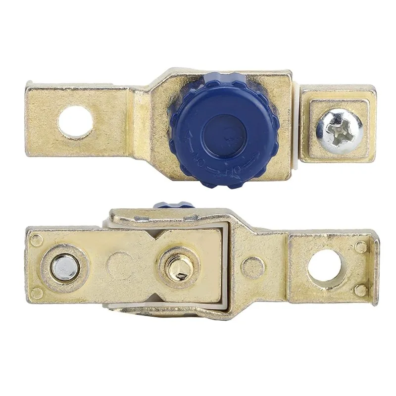 Car Motorcycle Disconnect Battery Cut Off Kill Terminal Car Side Post Battery Disconnect Switch 12V 80A Anti-leakage Switch
