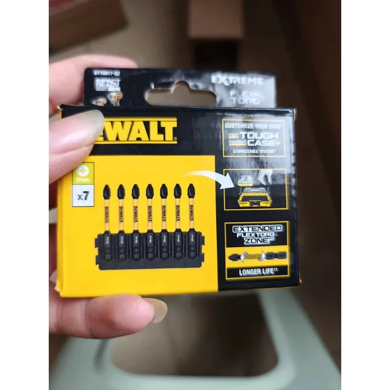 DEWALT DT70817 57 мм PH2 стержень отвертки 7 шт. EXTREME FLEXTORQ аксессуары для электроинструментов