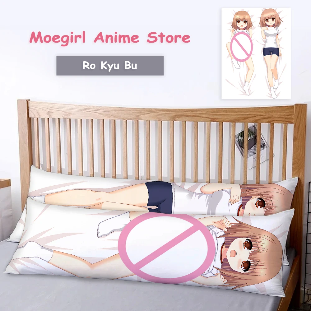 Ro Kyu Bu Dakimakura Cosplay Anime Pillow Case Peachskin Material Character Two-Side Hugging Body Pillow Cover Otaku Gifts