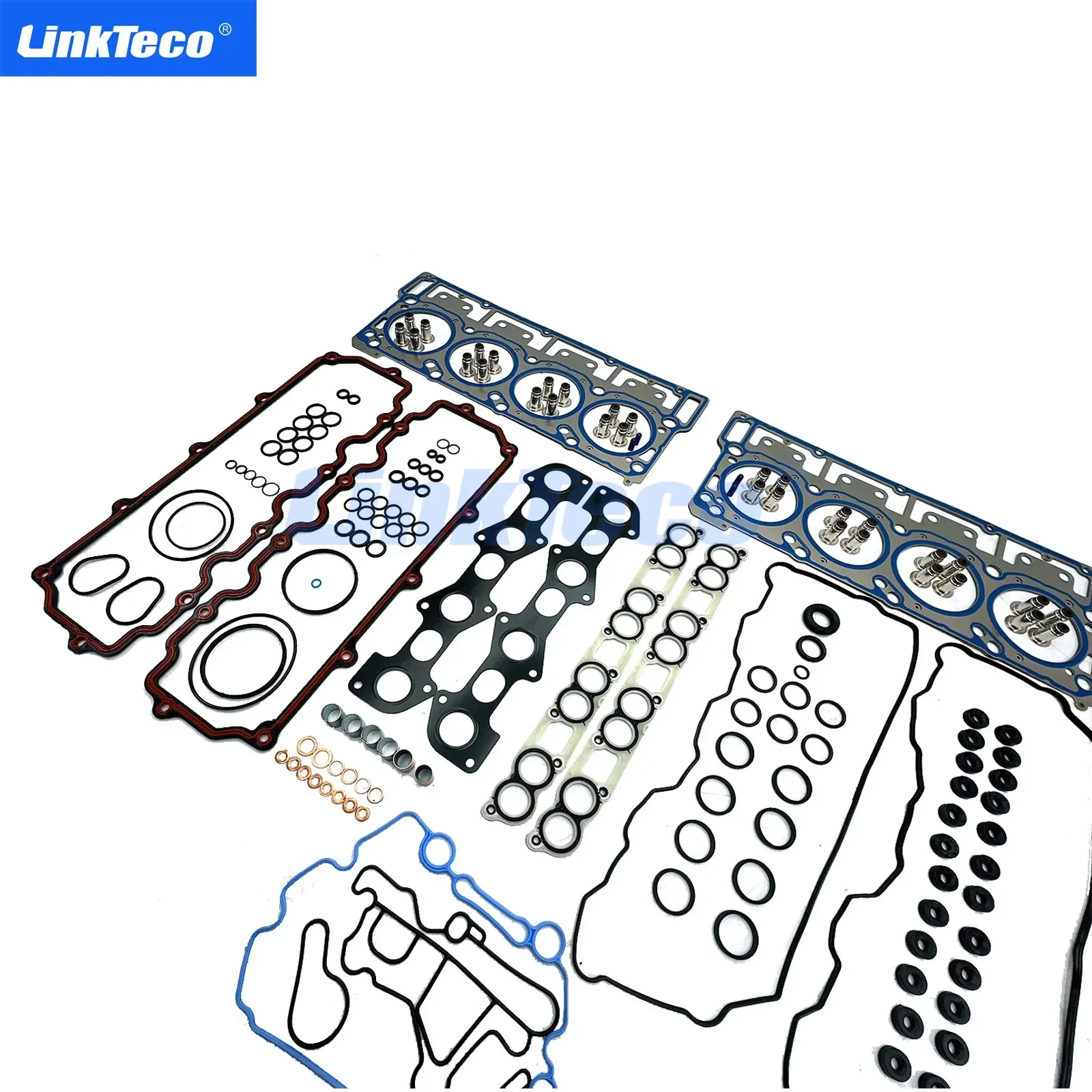 Parti del motore Set guarnizioni completo per Ford F-250 F-350 E-350 E-450 F-550 Escursion 2003-2010 6.0 L V8 DIESEL OHV Turbocompresso