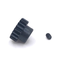 3X Steel 19T Motor Gear Pinion Gear 124016-2178 For Wltoys 144002 144010 124016 124017 Brushless RC Car Upgrades Parts