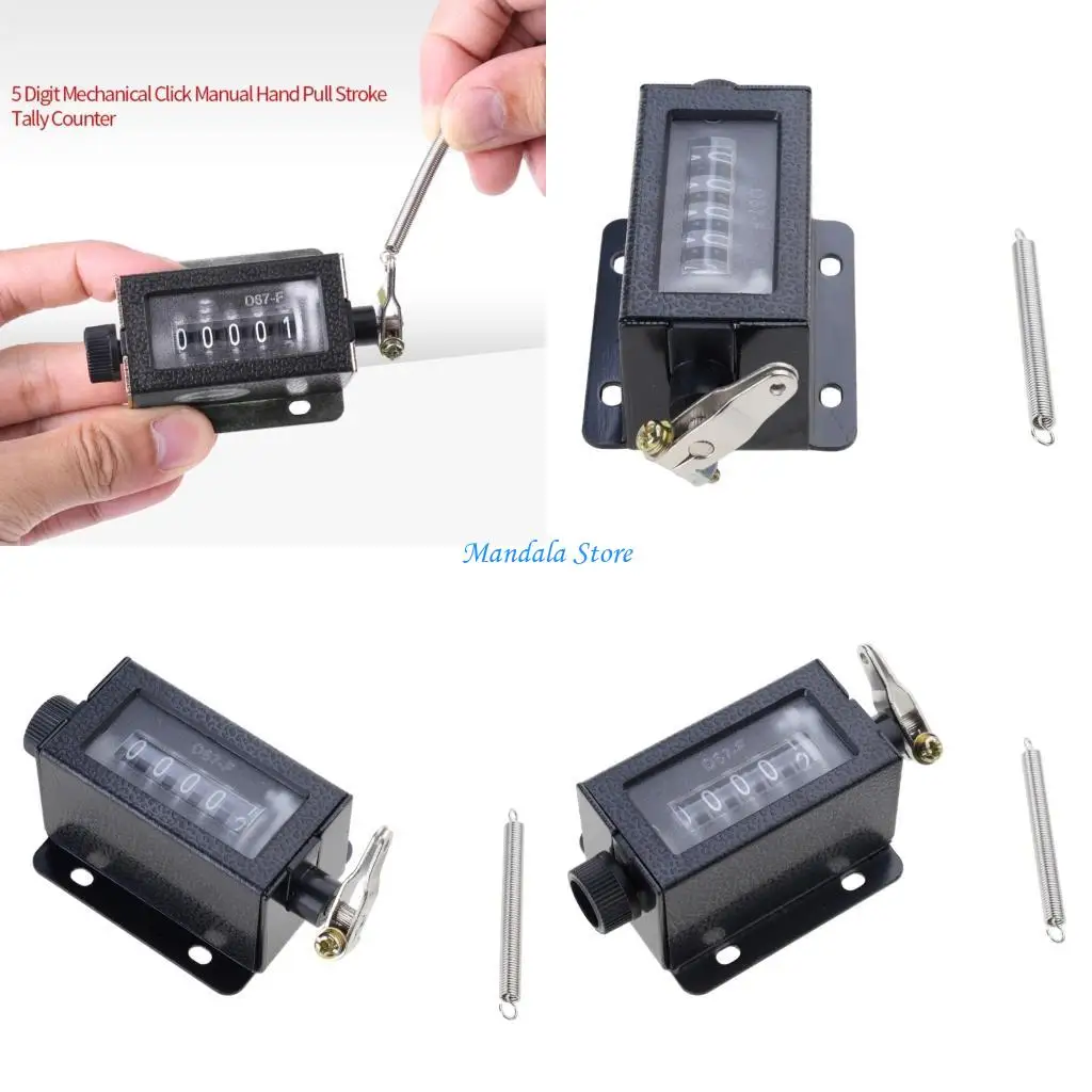 U2JC Industrial Rotary Resettable Manual Counter for Coaching Application Textile Use