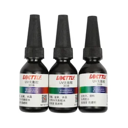 플라스틱 투명 소프트 UV 그림자 없는 접착제, 유리 커피 테이블, 크리스탈 수공예, 10ml