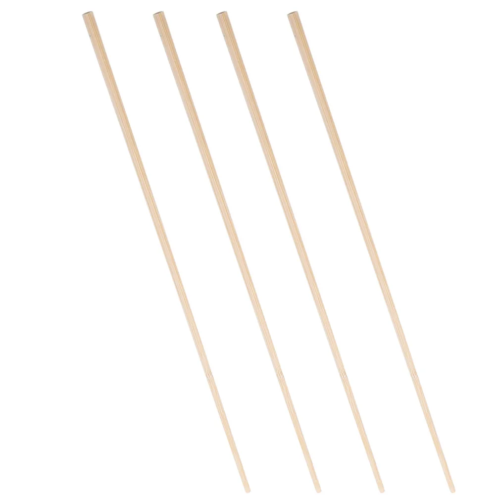 4 قطعة قضبان الخيزران كرسي مقعد القماش دعم عصا مدير الكراسي موثوقة مرنة DIY بها بنفسك الخيزران قضبان كرسي الإطار عصا