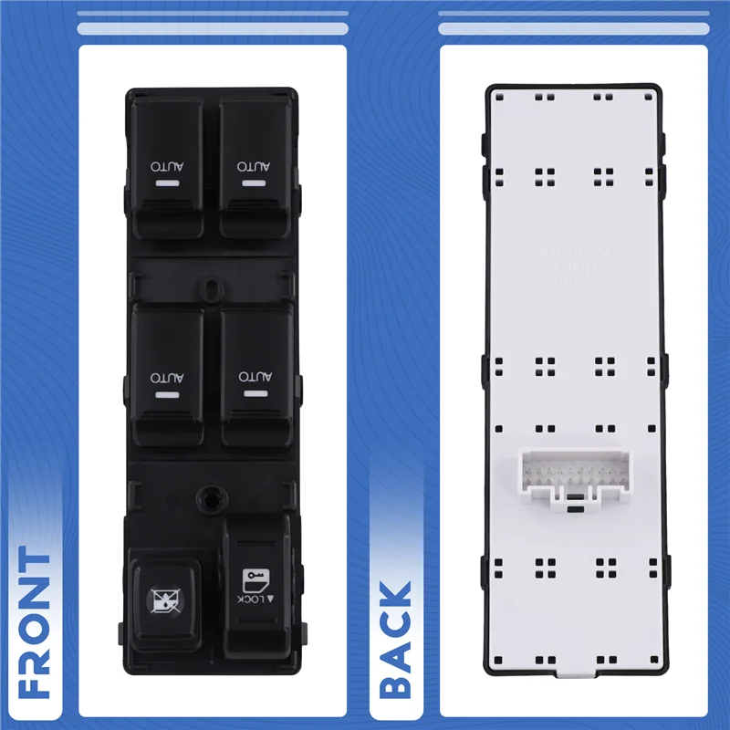 

【A42U】Power Window Regulator Button Front Left For KIA Sorento 2009-2014 New Main Control Switch 93573-2P300 935732P300