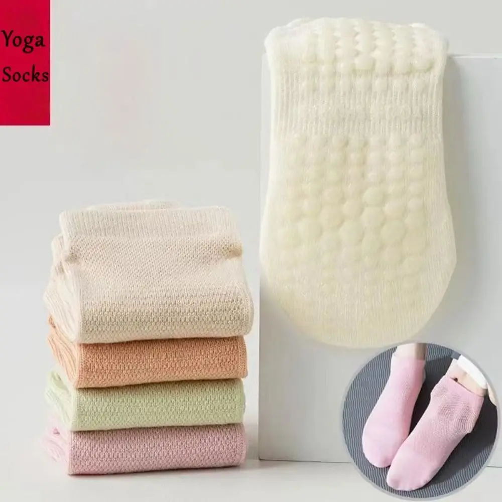 

Cotton Low-cut Yoga Socks New Breathable Soft Running Socks High Stretchable Anti-slip Sports Short Socks Sports