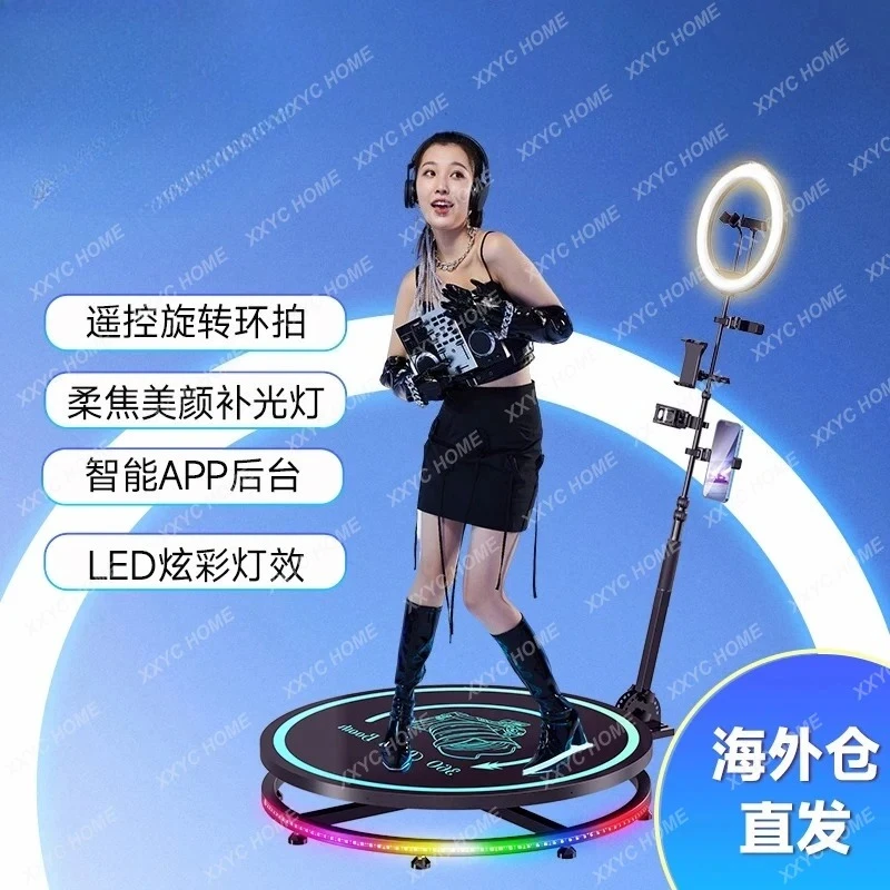 A Shooting Turntable Automatic Electric Rotation Photo Booth Photography Display Stand