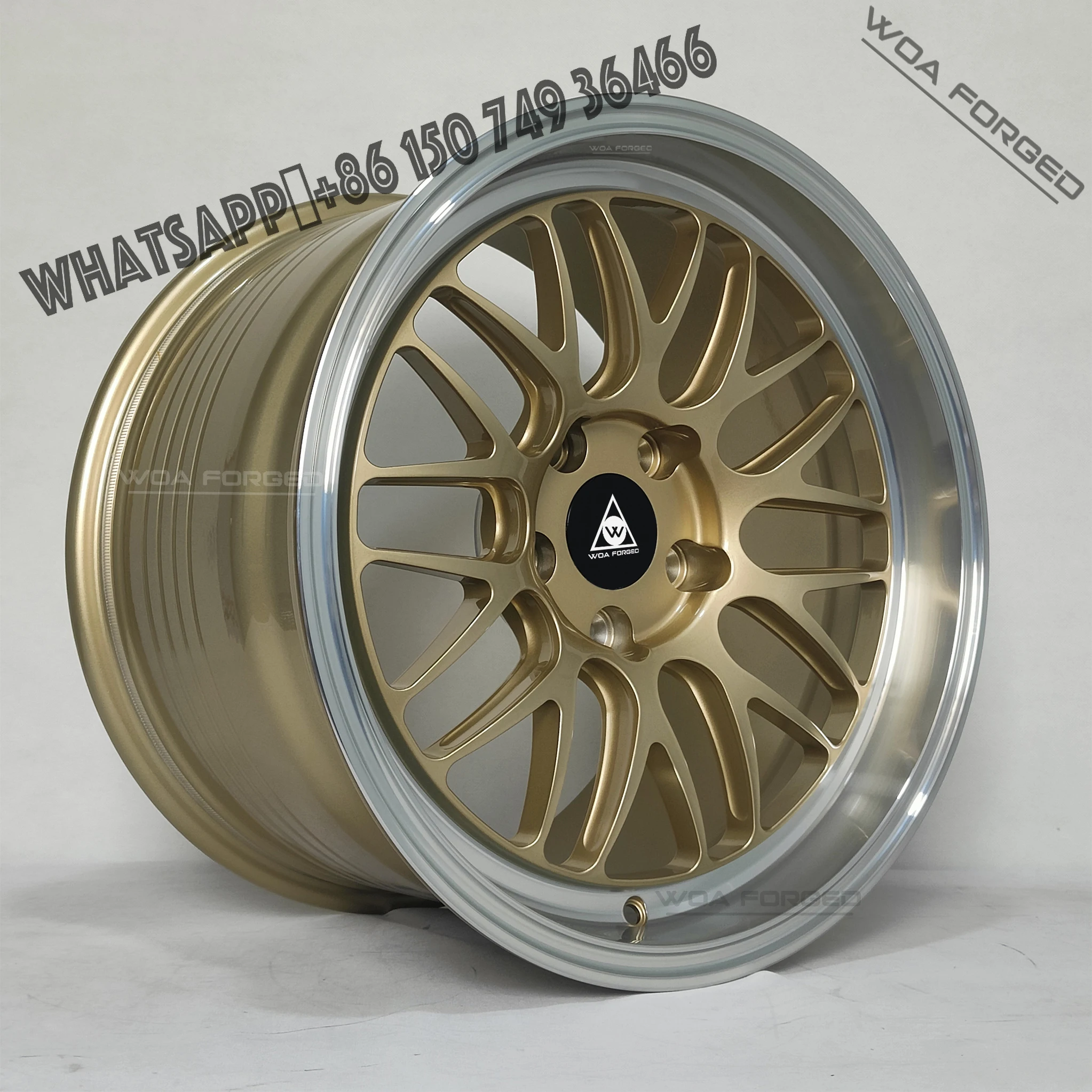 

Custom Forged Alloy Wheel Monoblock Gold Rim 5x112 5x114.3 5x120 17 18 19 20 Inch for ML-10 BMW M3 Chevrolet Ford Mazda porsche