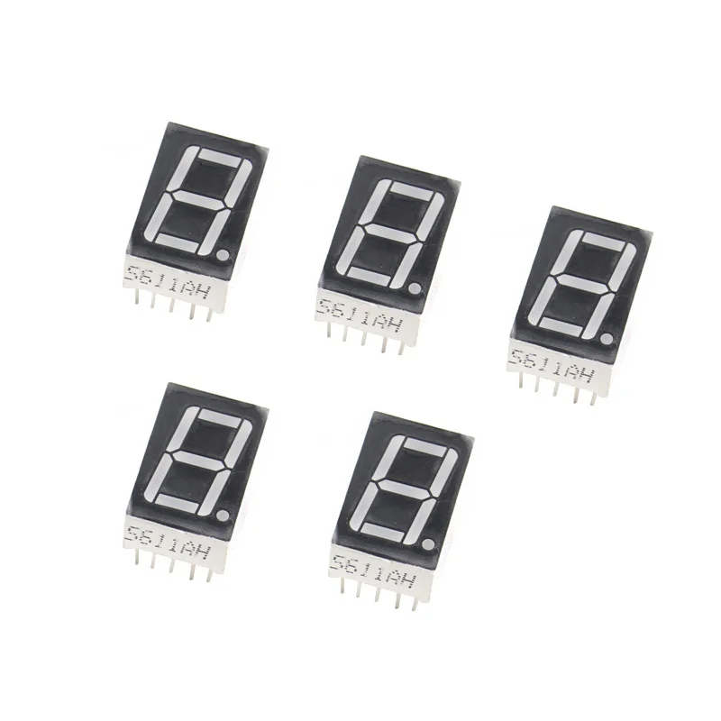 10 PCS/Lot 0.28 Inch 0.36inch 0.4inch 0.56inch Digit Tube LED display 7 Segment 1 Bit Common Cathode / Anode Electronic DIY