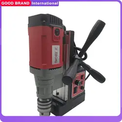 220V Multi-function Magnetic Drill Positive And Negative Magnetic Seat Drill Tapping Machine Iron Drilling Machine PR-8013E