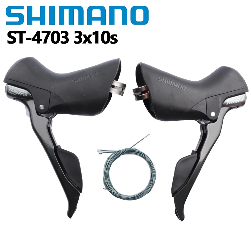 Shimano TIAGRA ST 4700 Shifter Dual Control Lever 2x10 Speed Shifter Rennrad Fahrrad Shifter 20s Original Shimano Teil – Detail 2