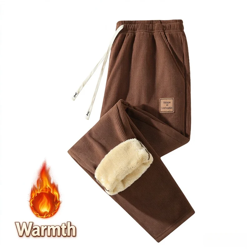 Men's Winter Pants for Man Cold Weather Pants Snow Clothing Thermal Underwear Men Pant Sets New in Down Coats Padded Sweatpants