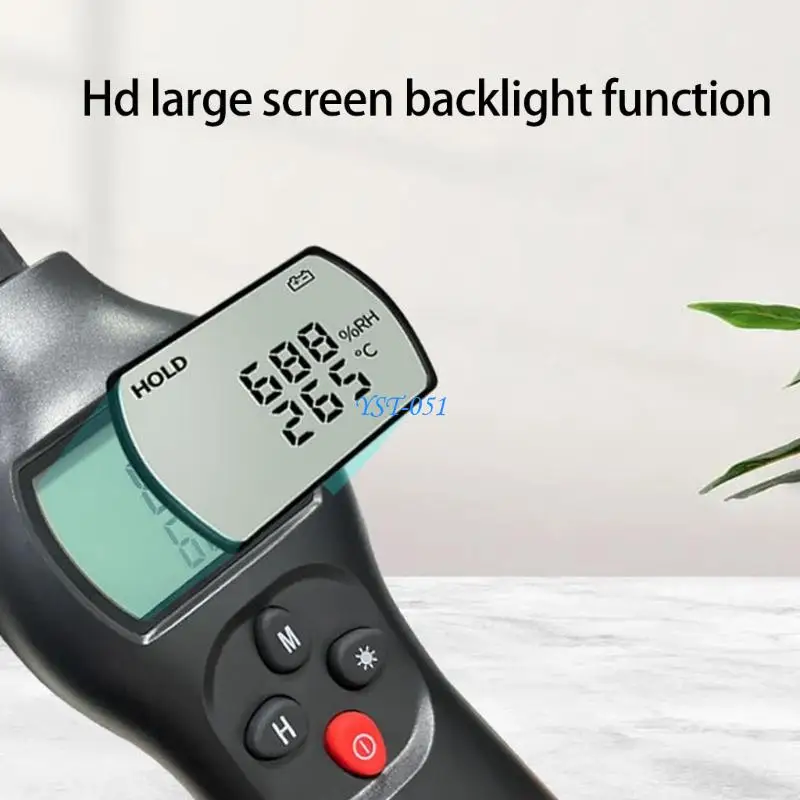 

E15A Industrial Temperature & Moisture Gauges Build with Shockproof ABS Hygrometer Thermometers for Reliable Measurements
