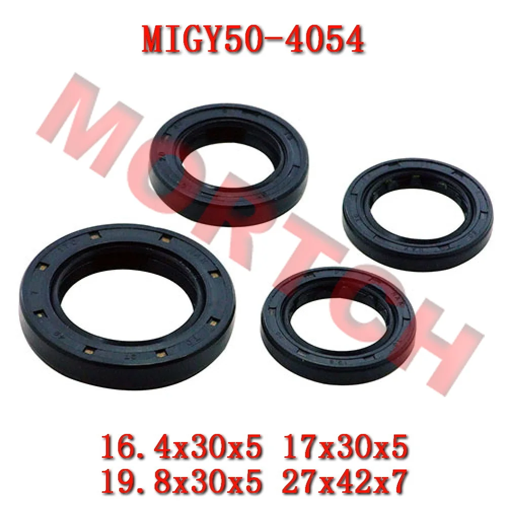 

GY50-4054 GY6 50cc Full Set of Oil Seal For GY6 50cc 4 Stroke Chinese Scooter Moped 1P39QMB Engine