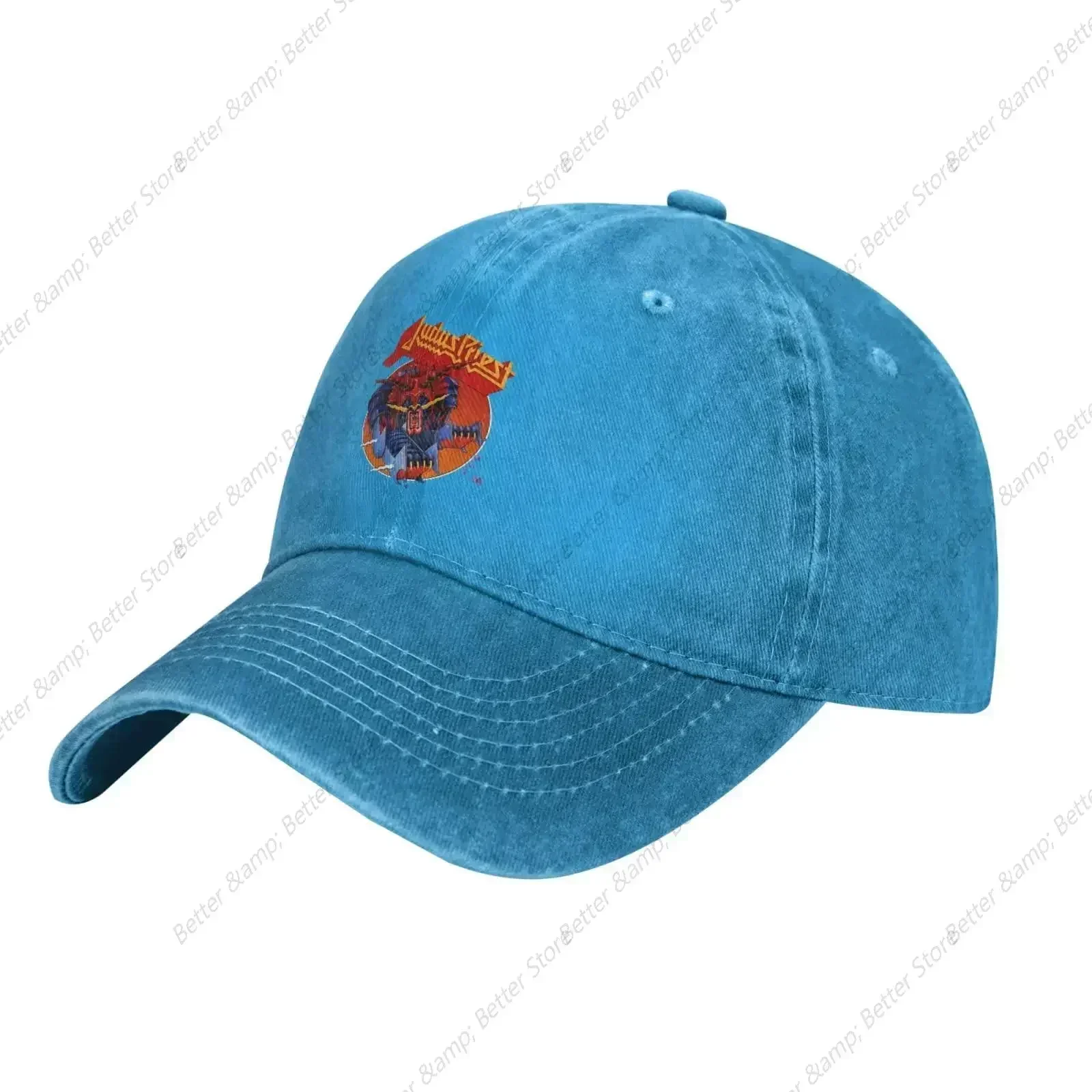 New Pure Color Cowboy Hats Judas Music Priest Women's Hat Sun Visor Baseball Caps Man  Peaked Trucker Dad hats