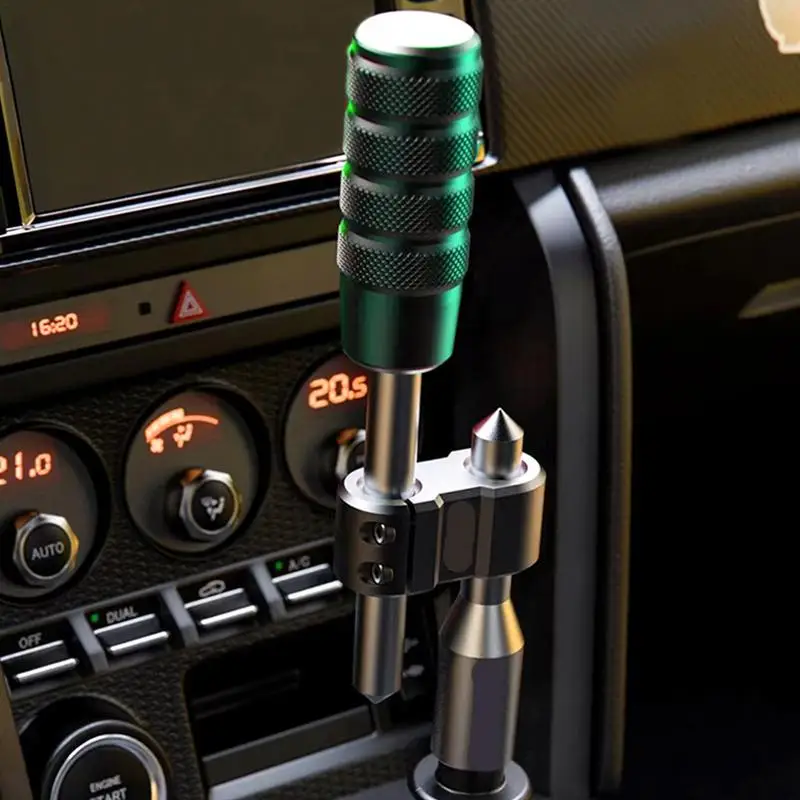 Shift Lever Extension H-shaped Vehicle Extension Rod Manual Rotatable Adjustable Height Shift Knob Extender Shifter Extension