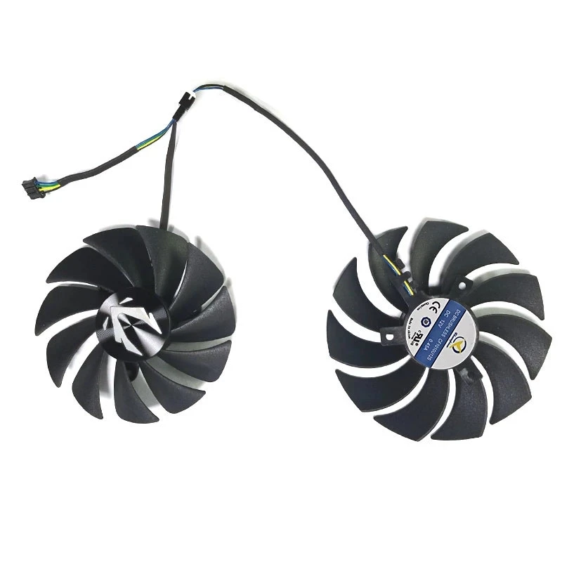 For Replacement Of Zotac GeForce RTX 3070 Twin Edge RTX 3070 Twin Edge Graphics Card Cooler Fan 4 Pin DC 12V Video Card Fan