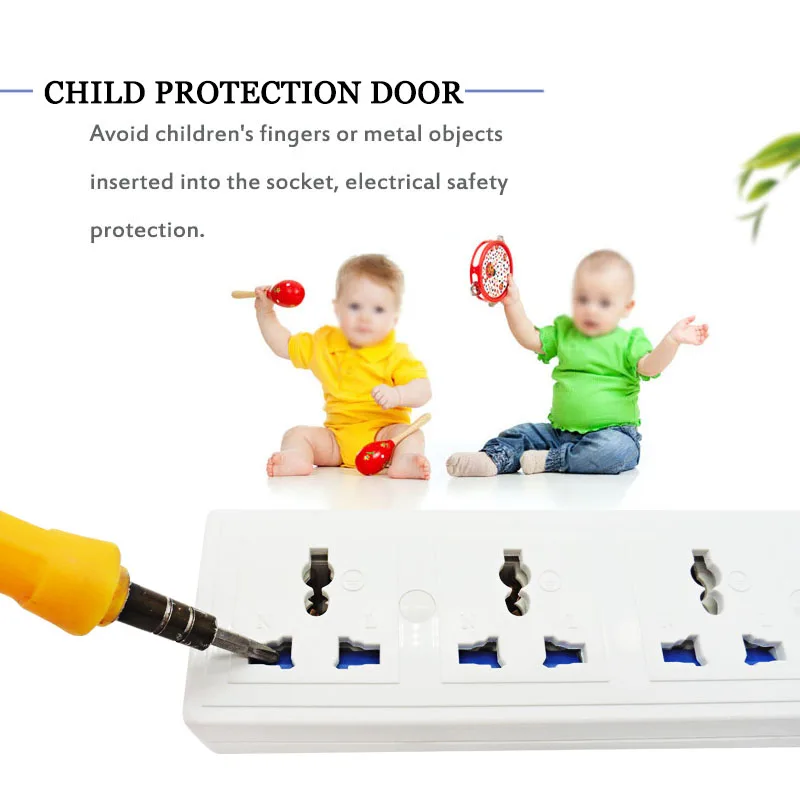 تمديد الرصاص قطاع الطاقة 3 إلى 6AC منافذ مأخذ عالمي التبديل مجلس الطاقة 1.5 متر تمديد الحبل 3500 واط شبكة تصفية