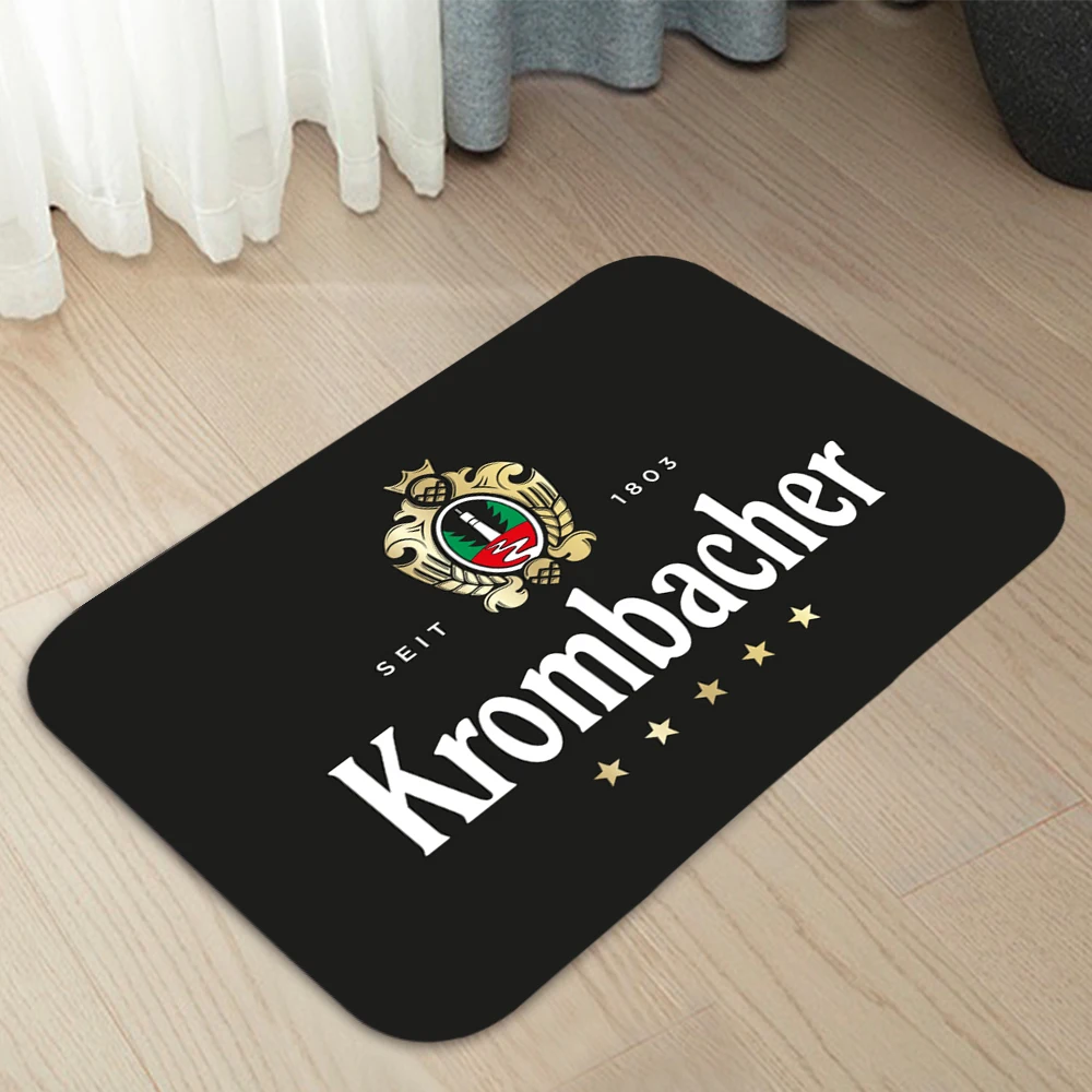 Krombacher Fußmatten für Zuhause, Teppich, Eingangstürmatten, modernes Dekor, Teppich, Badezimmer-Fußmatten 174