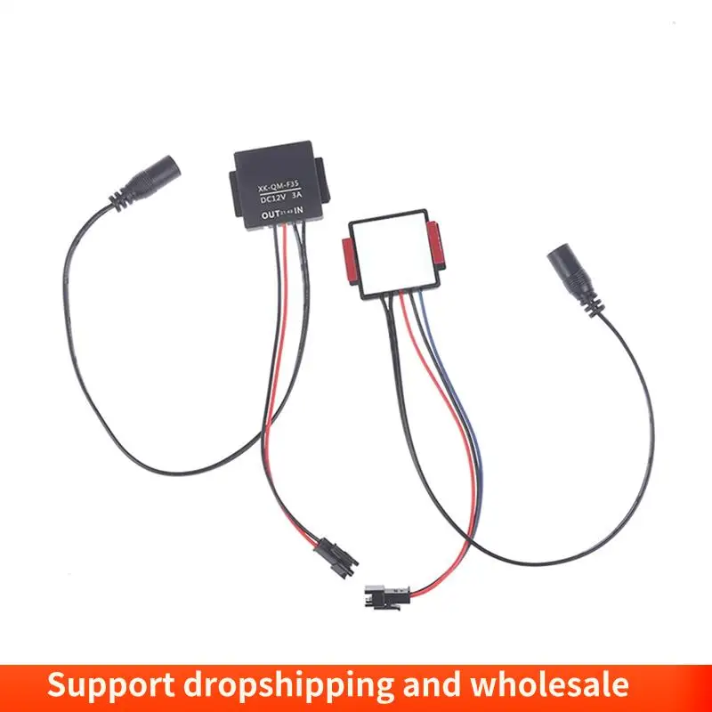 AA86 1Pc 5-12V Interruttore per specchio da bagno Sensore interruttore tattile per faro a specchio a LED Durevole due colori