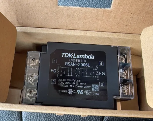 

1PCS/LOT RSAN-2006L RSAN 2006L 250Vac 6A TDK Lam bda EMC FILTER