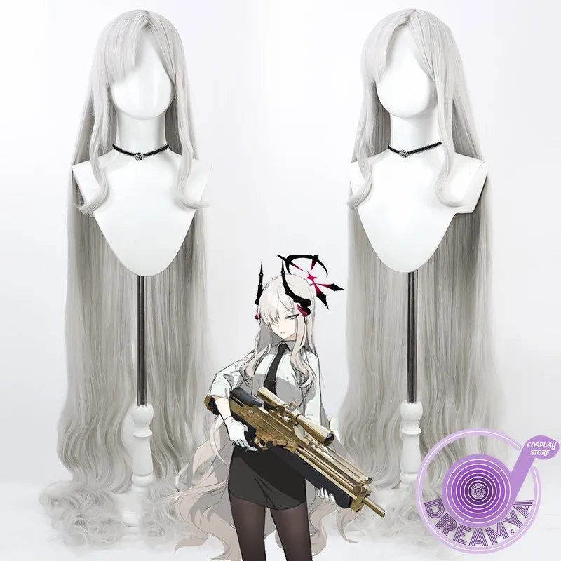 

Hanuma Makoto Косплей Парик Синий Архив Серый Длинный 150 см Термостойкие Синтетические Волосы Хэллоуин Вечеринка Ролевые Игры Карнавальный Парик Кепка