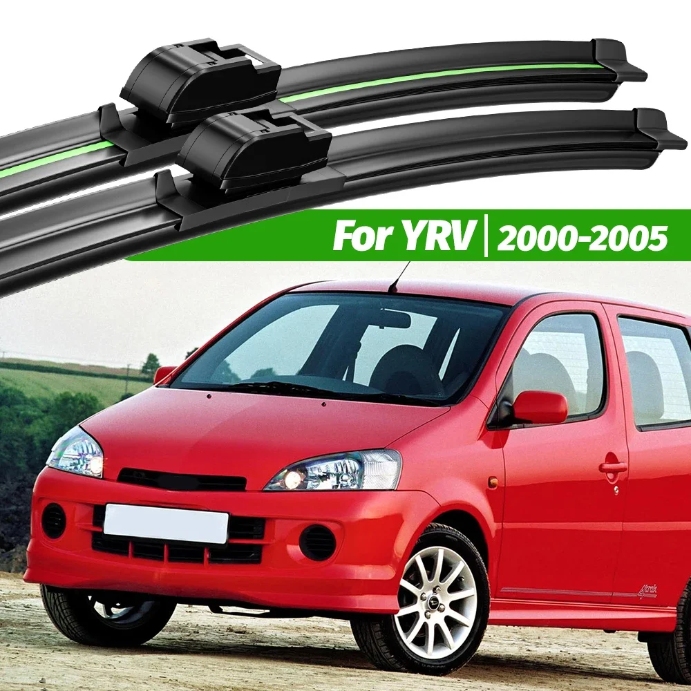 

For Daihatsu YRV 2000-2005 2pcs Front Windshield Wiper Blades 2001 2002 2003 2004 Windscreen Window Accessories