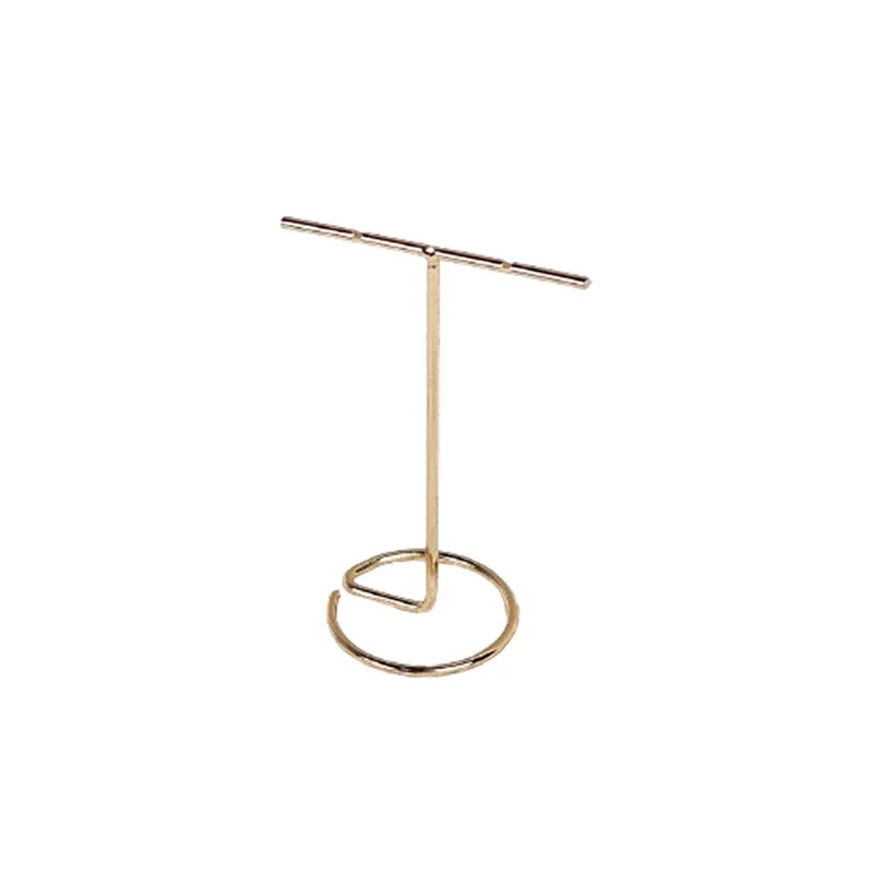 Metal T-shaped Jewelry Display Rack Earrings Necklace Storage Holder Stand Universal Professional Showcase for Charms