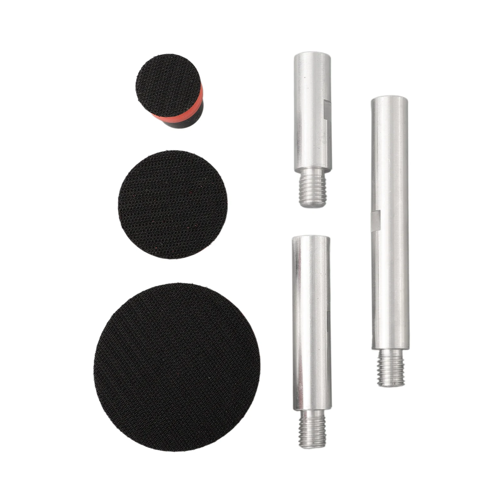 

Complete Extension Rods and Polishing Pads Set for M14 75100140mm Thread Adapter Enhances Polishing Effectiveness