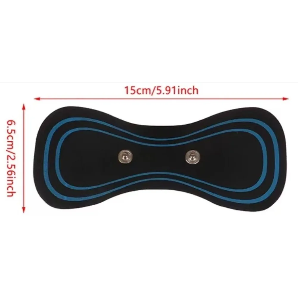 EMS الرقبة نقالة التصحيح الظهر مدلك ملصق تحفيز العضلات نبض بقع اللياقة البدنية تدليك الرقبة الجسم لتخفيف الآلام