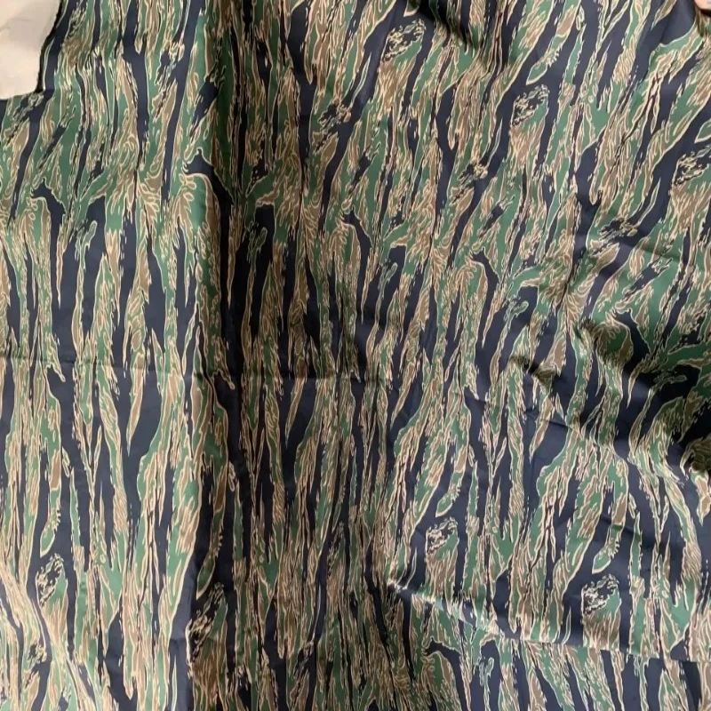 

Jungle Tiger-Striped Camouflage Fabrics Printed Polyester-Cotton Blend Outdoor Tree Forest Tatical Camping Tent Fabric Sewing