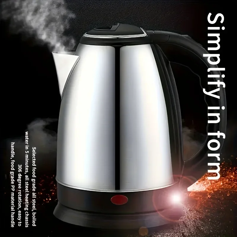 1500W 1.8L Household Electric Kettle Kitchen Kettle,Scalding Stainless Steel Kettle,Intelligent Constant Temperature