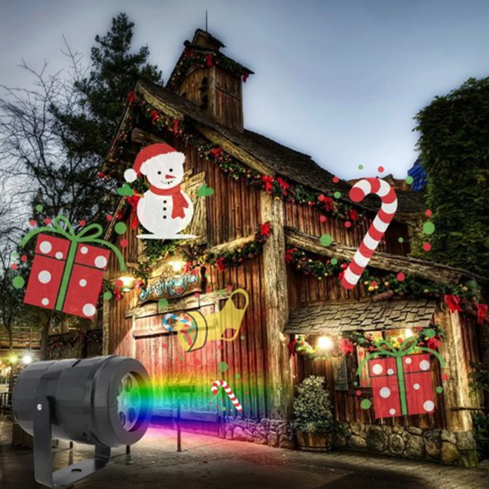 

1 pc Rotating Projection Lamp 360° Super Bright Led Decorative Light For Wall Floor Party Kids Room Disco Pub Bar Home Holiday