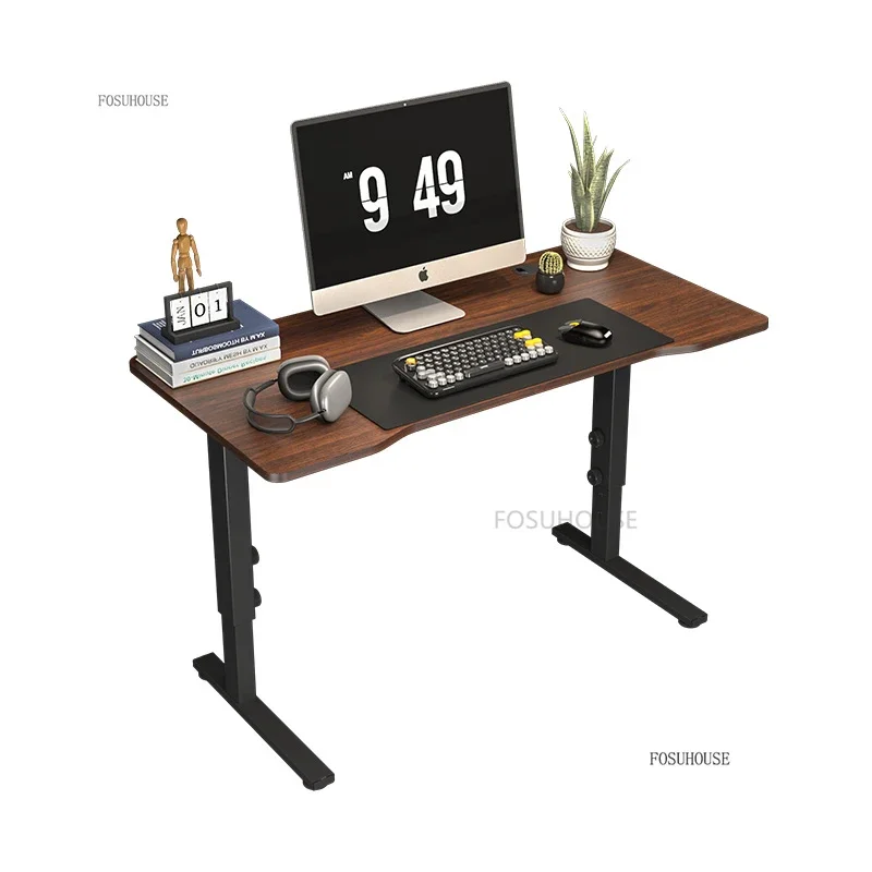 #Modern Manmade Board Gaming Tables For Office Furniture Student Tables Creative Light Luxury Liftable Household Esports Table T