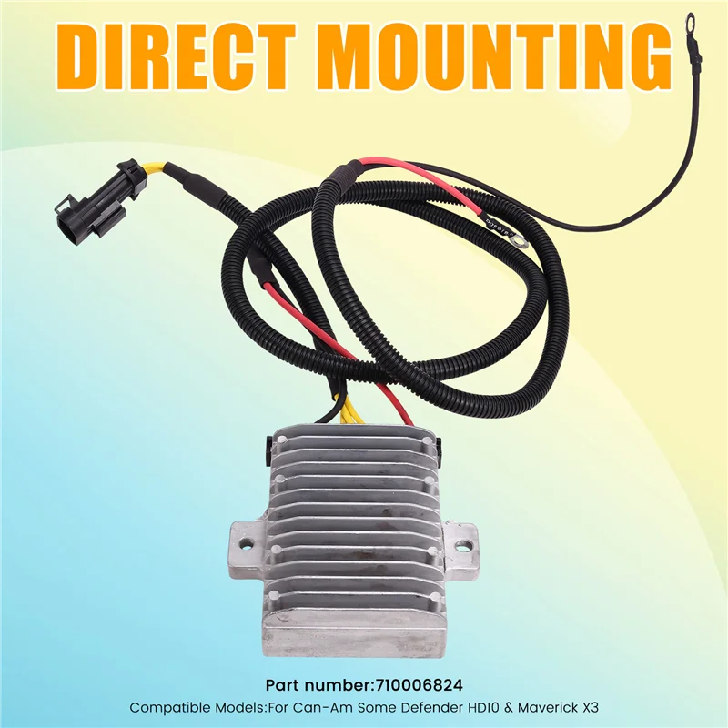 

NEW Voltage Regulator For Can-Am Some Defender HD10 & Maverick X3 710006824-A04U