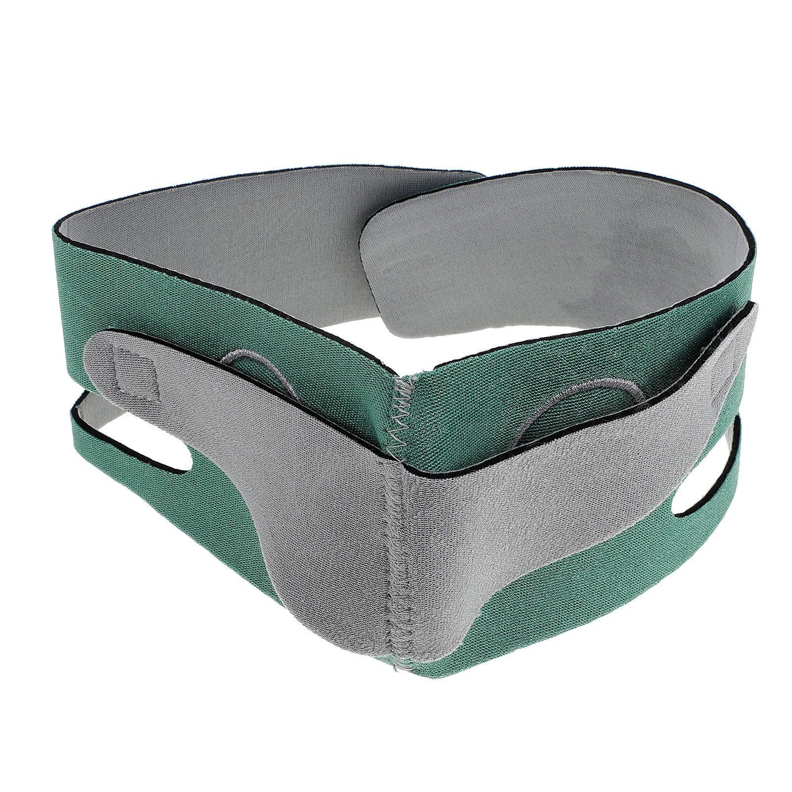 เข็มขัดยกกระชับแบบใช้ซ้ำได้ สำหรับลดเหนียง กำจัดคางสองชั้น อุปกรณ์กระชับใบหน้า สายรัดหน้า ช่วยให้ดูอ่อนเยาว์ ผลิตจากผ้าสแปนเด็กซ์