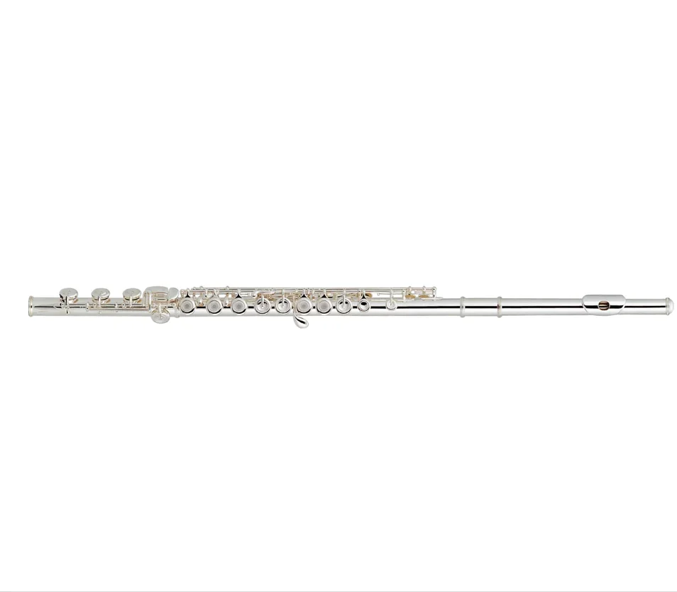 17 Open Holes Flute Silver Plated