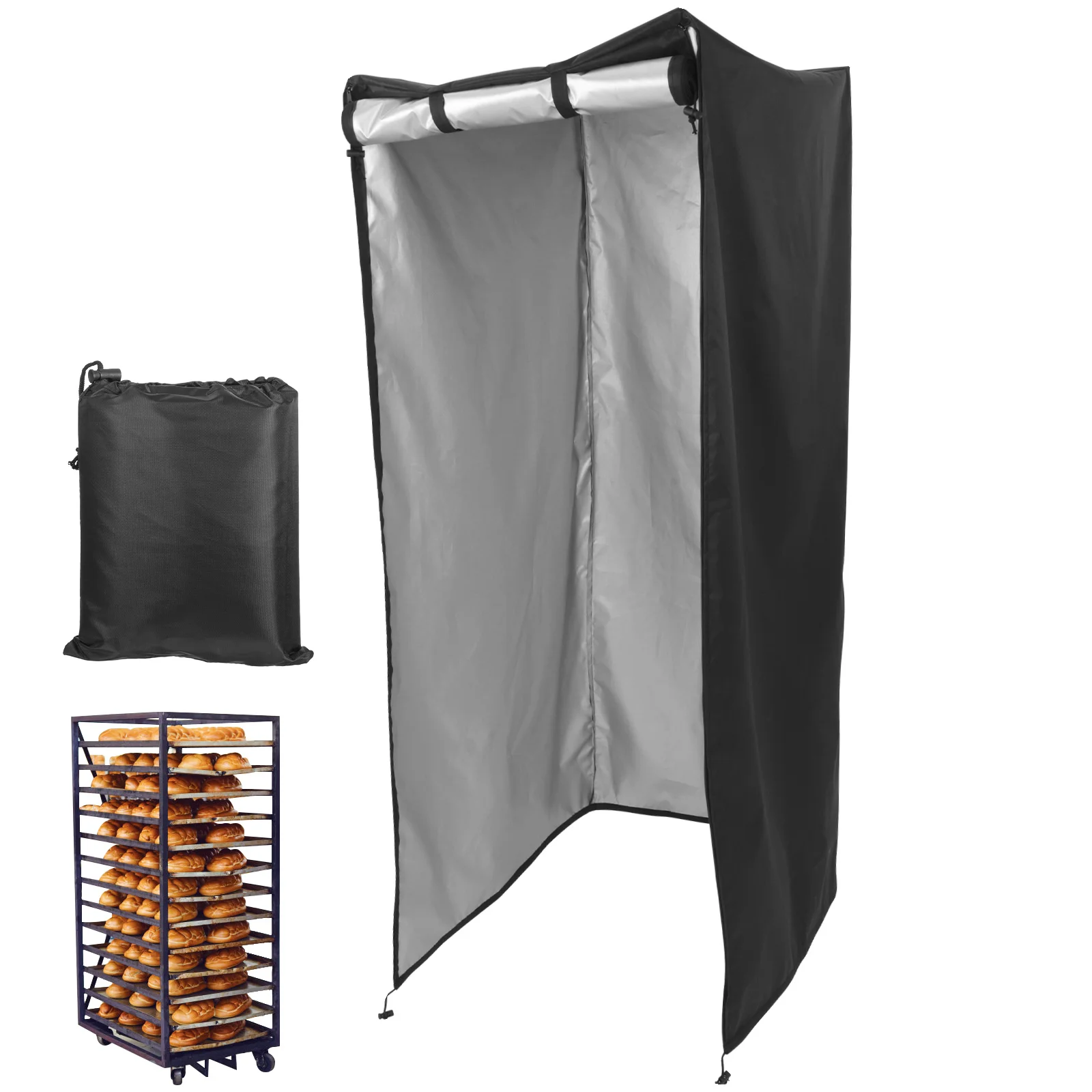 Grand tissu Oxford pour pain, pour supports de cuisson, support de rangement réutilisable et robuste, plateau de protection, couverture de feuille de cuisson